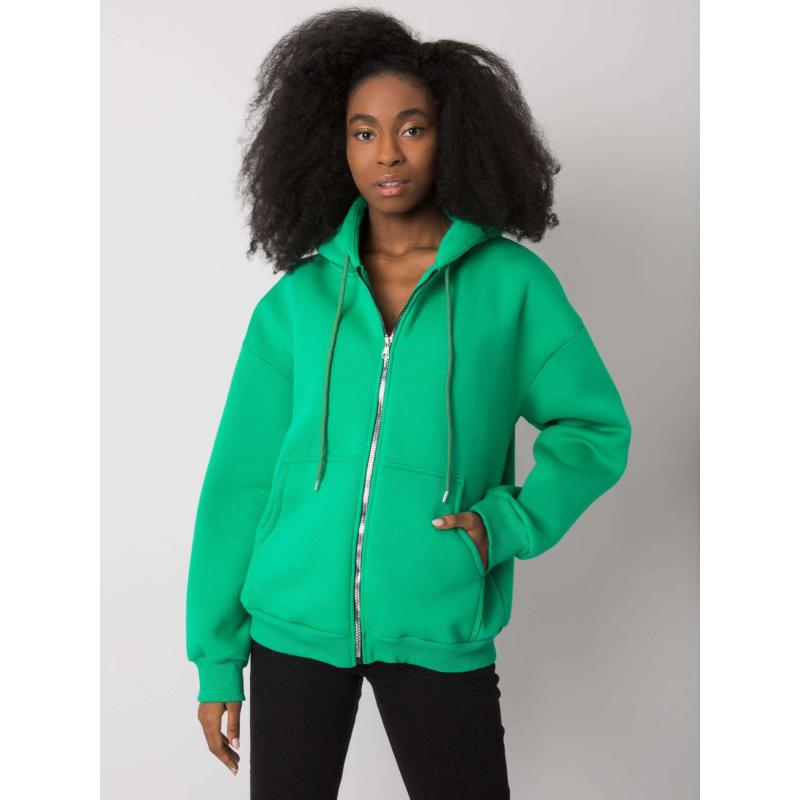 Női pulóver AMELIA zöld
