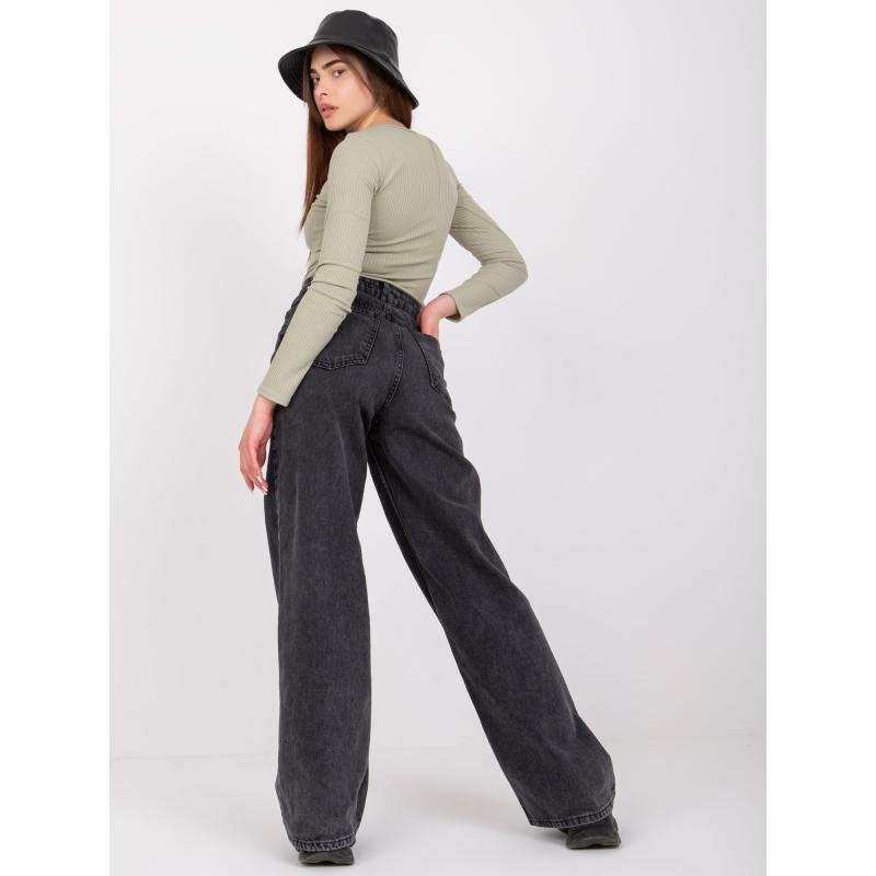 Női blúz gombokkal MOXIE menta zöld