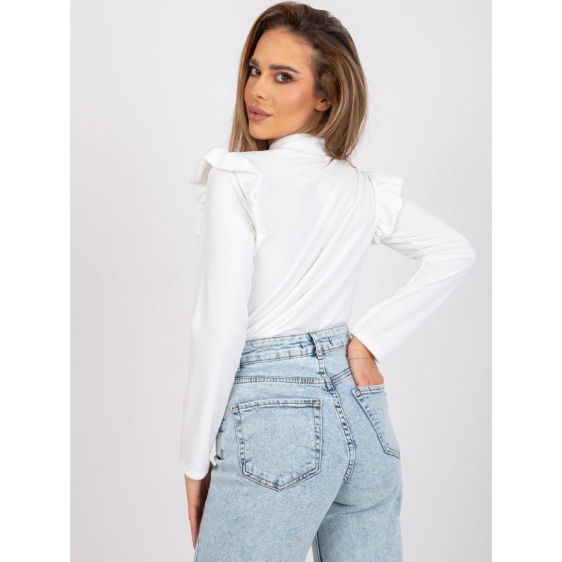 Dámská halenka s volánky EUGENIE bílá 