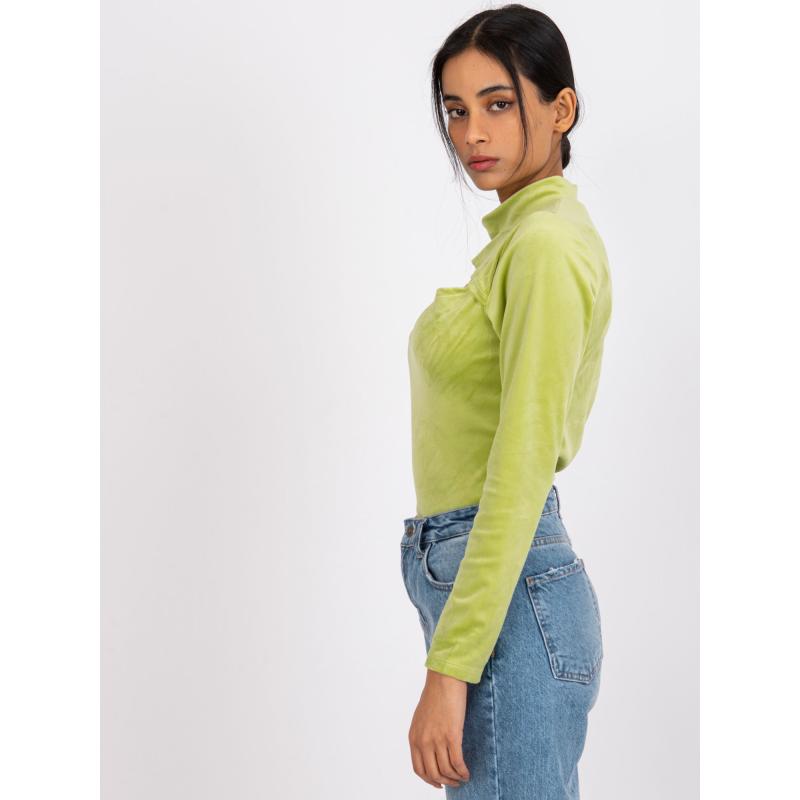 Dámská halenka se stojáčkem KIGALI světle zelená