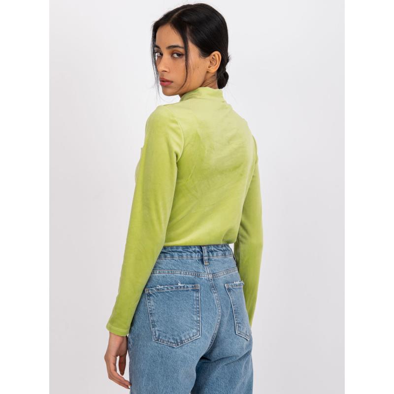 Dámská halenka se stojáčkem KIGALI světle zelená