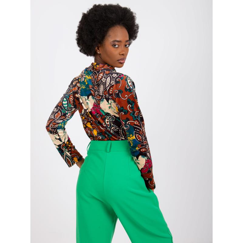 Dámská halenka BOLOGNA hnědá 