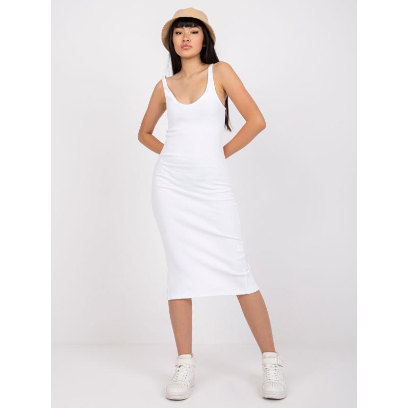 Dámské šaty přiléhavé San Diego RUE PARIS bílé  