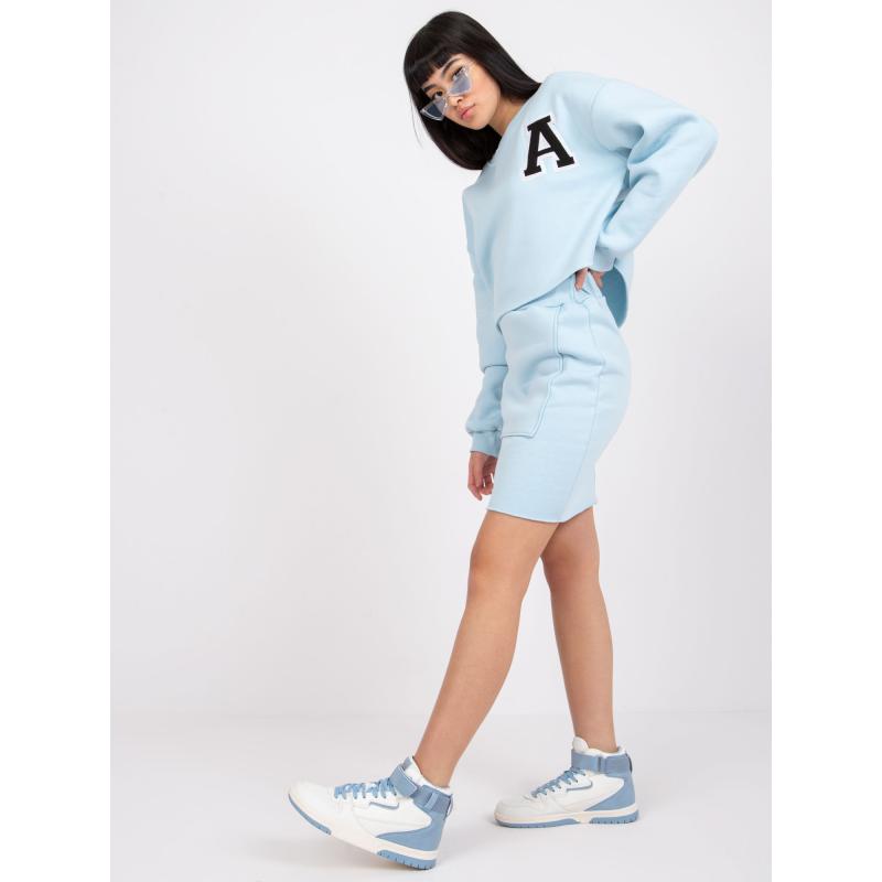 Dámská souprava se sukní BRIXEN světle modrá 