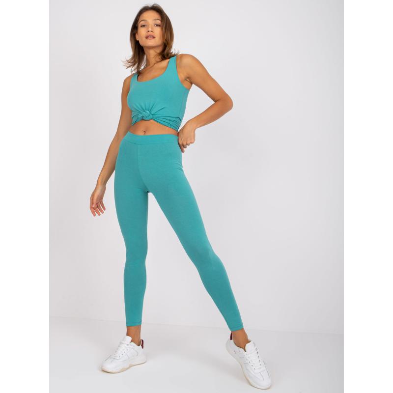 Női leggings BRIGITTE sötétzöld