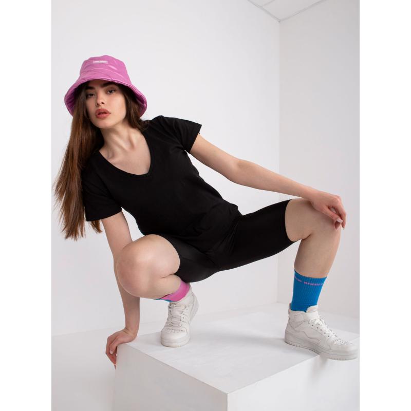 Női Salina MAYFLIES póló fekete