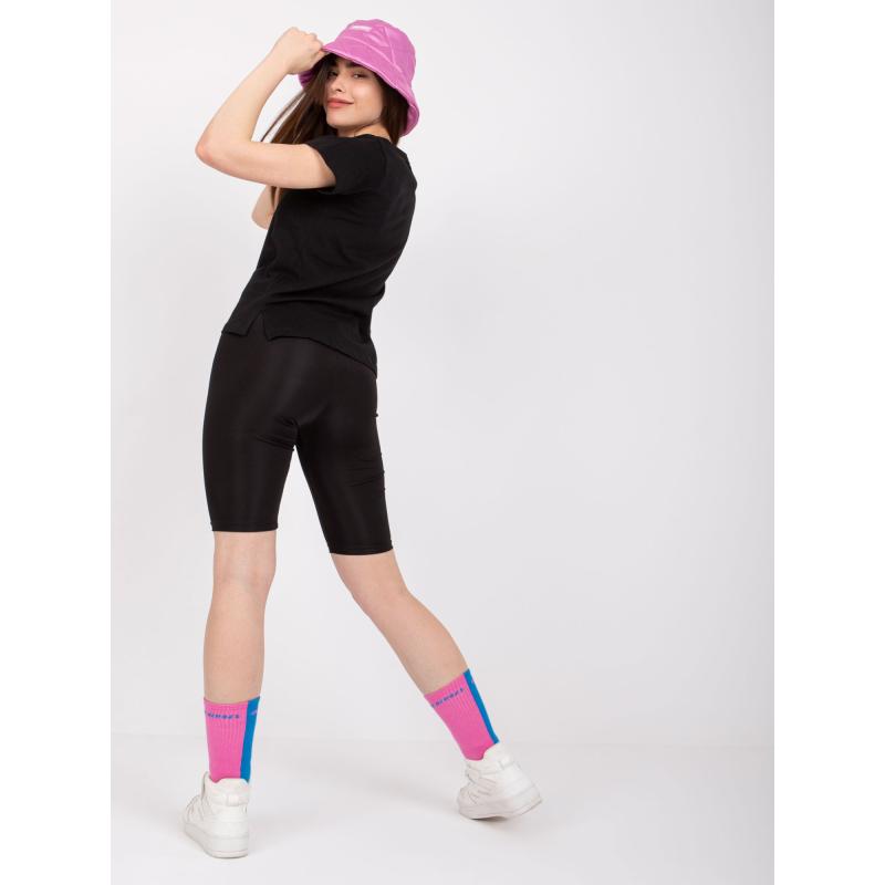 Női Salina MAYFLIES póló fekete