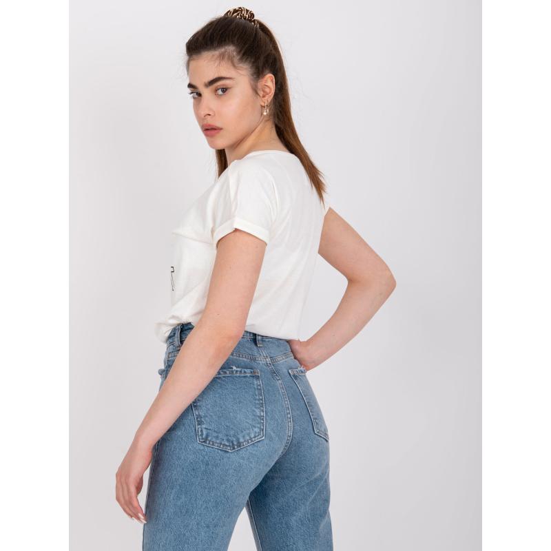 Női póló Cabrera MAYFLIES ecru