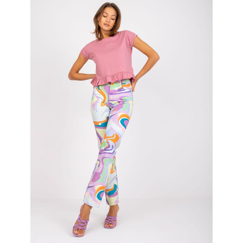 Női rövid póló Hierro MAYFLIES pink