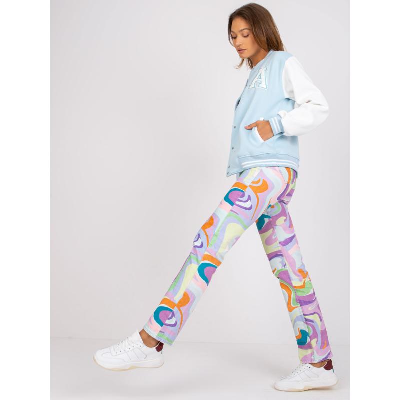 Dámská mikina bomber PALAMA světle modrá 