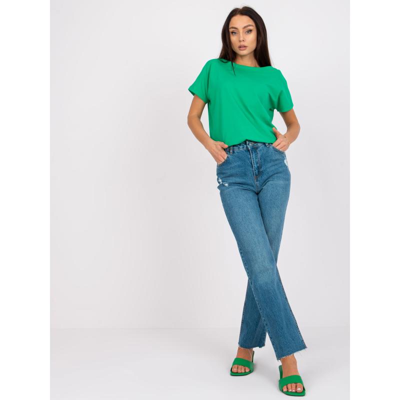 Női egyenes szárú farmer Sonia RUE PARIS kék