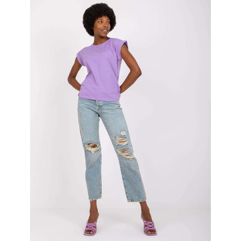 Dámské tričko s krátkým rukávem REVOLUTION fialová
