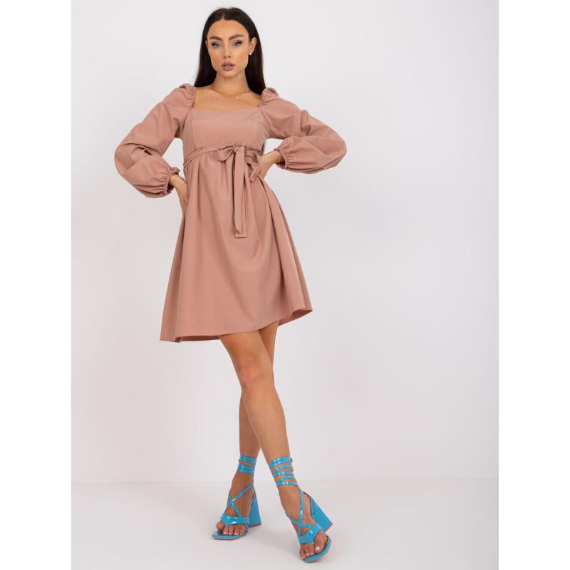 Dámske koktailové mini šaty JILLIE béžové