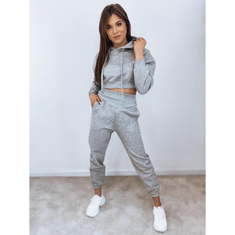 Női tréningruha SERINE világosszürke