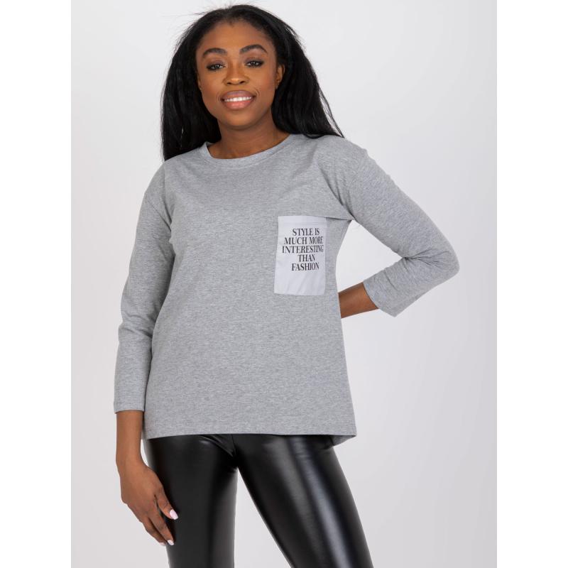 Női hétköznapi ALLDAY blúz szürke