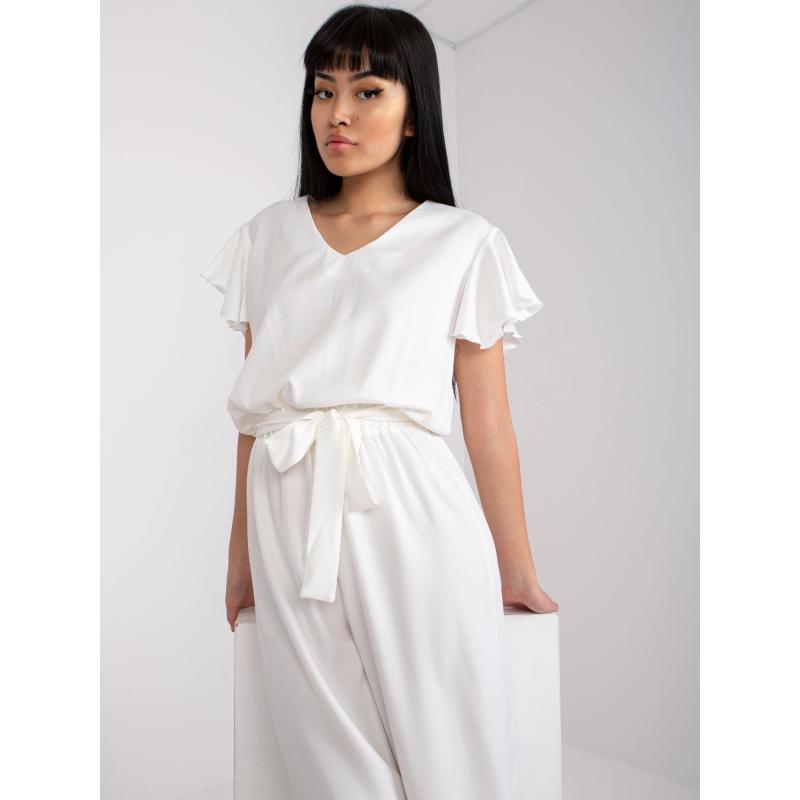 Dámsky overal na zaväzovanie SHIPPA ecru