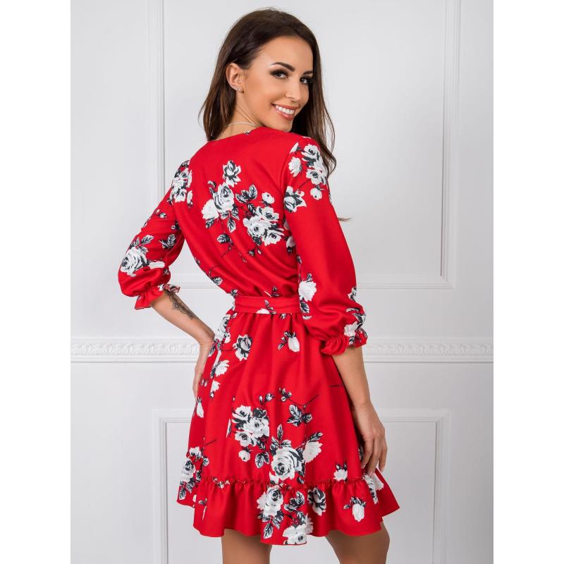 Dámske šaty POLLY červené