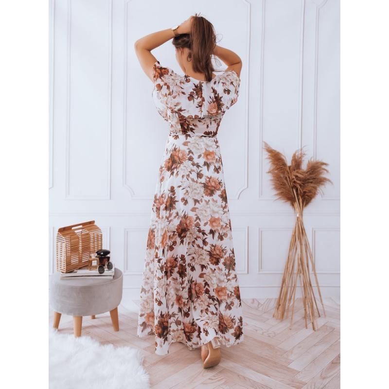 Női CRESPO maxi ruha világosszürke