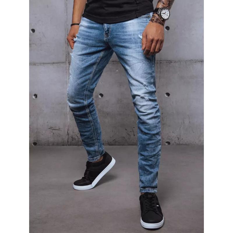 Pánske nohavice džínsové TIA modré