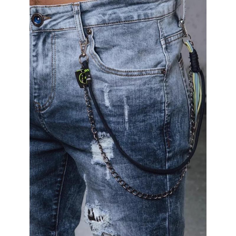 Pánske džínsové nohavice LEVA modré