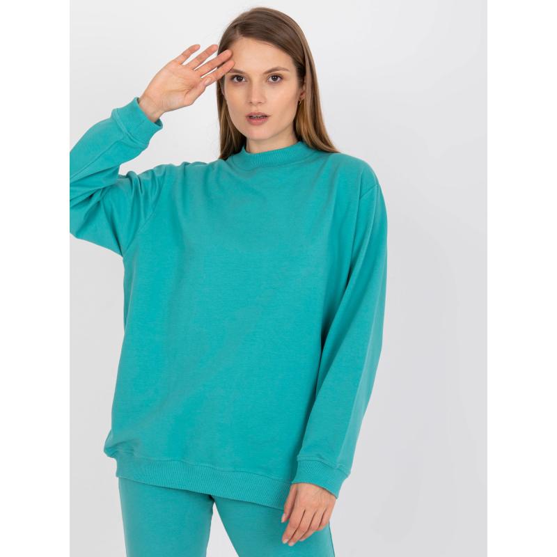Női túlméretezett pulóver BASE zöld