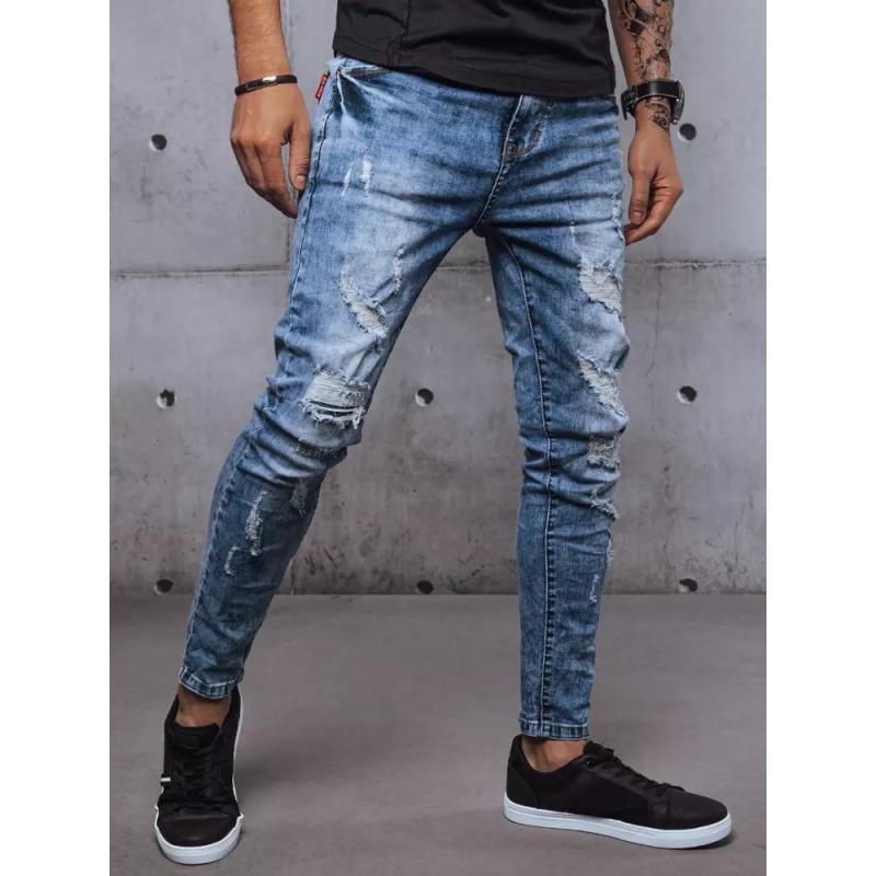 Pánske nohavice joggers OLAF modré