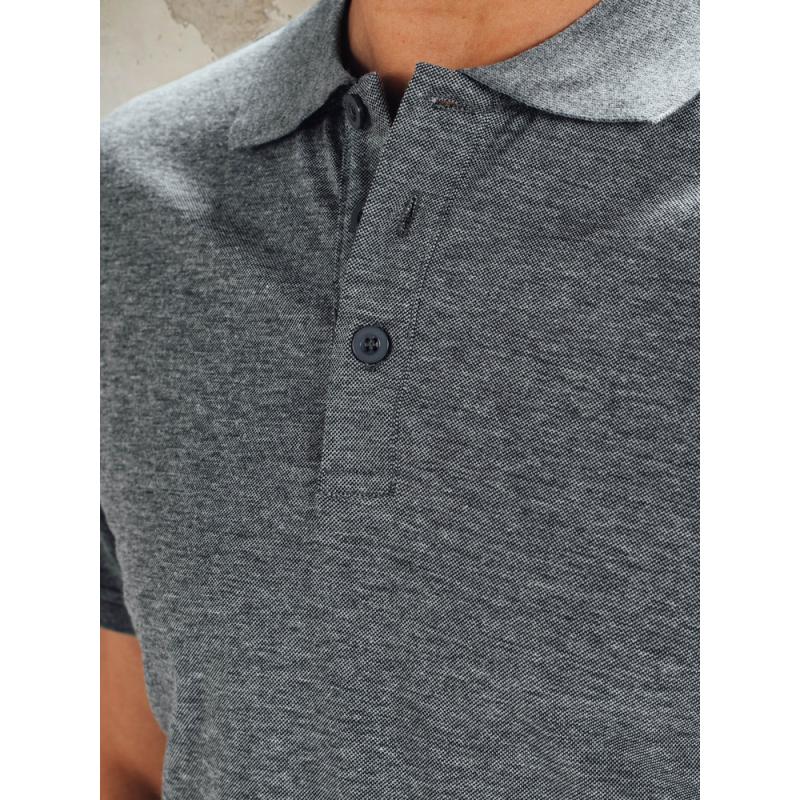 Pánska polokošeľa INA tmavo šedá