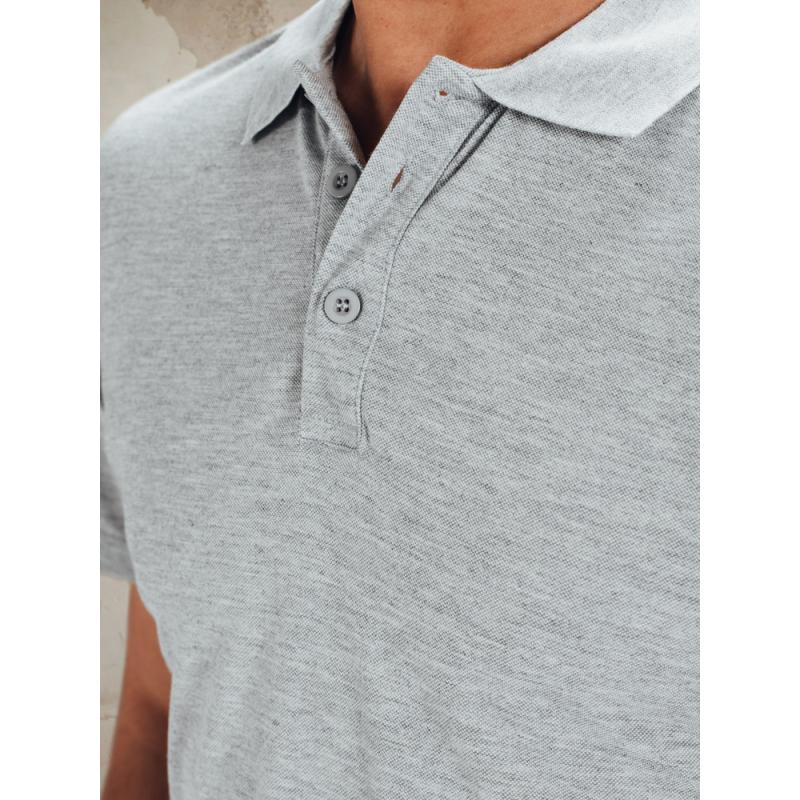 Pánska polokošeľa INA svetlo šedá