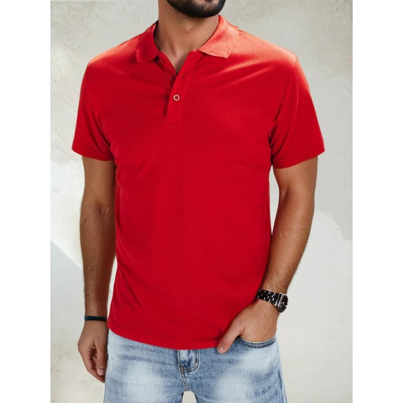 Pánska polokošeľa INA červená