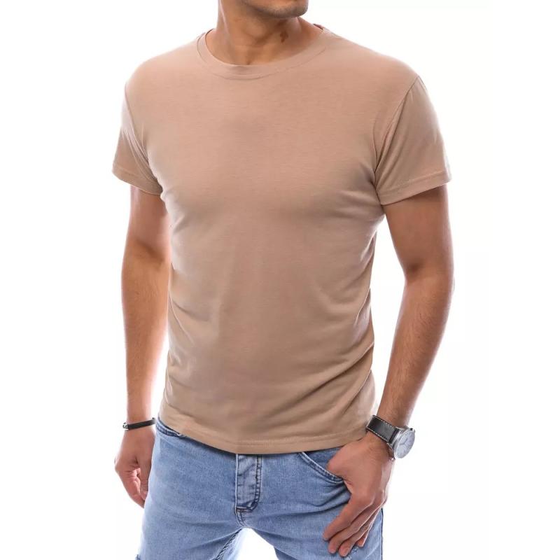 Pánske tričko bez potlače SUPA béžové