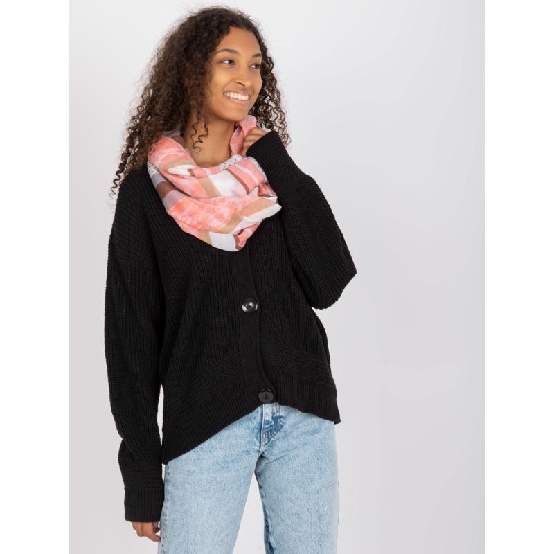 Női sál LATISHA korall