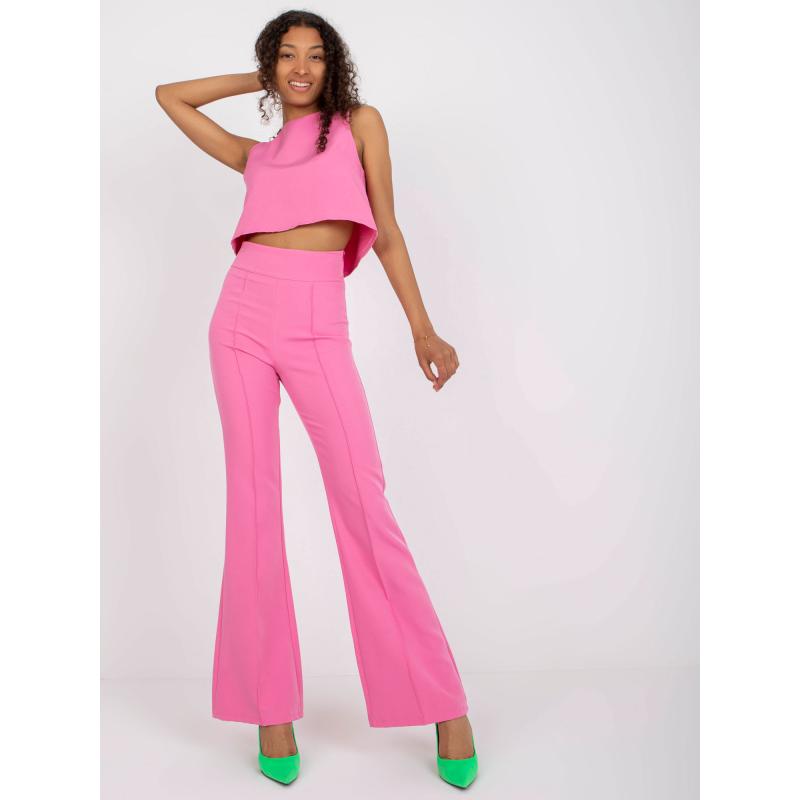 Női kétrészes rövid felső szett ANSEL rózsaszín