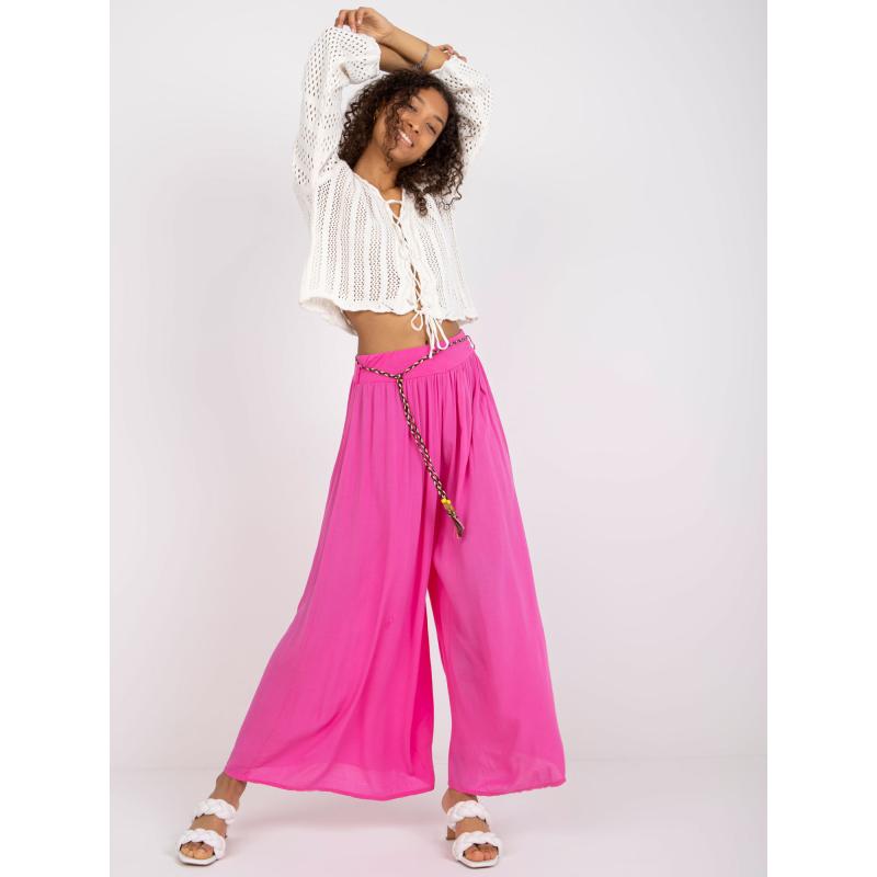 Dámské kalhoty Surie OCH BELLA růžové 