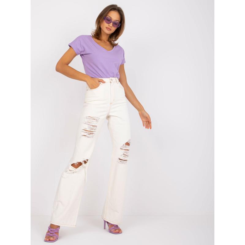 Světle fialové dámské tričko Emory