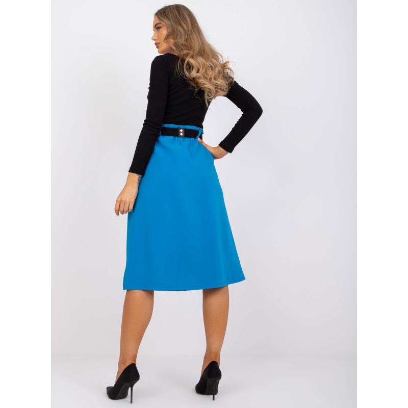 Dámská sukně v midi délce SETH světle modrá 