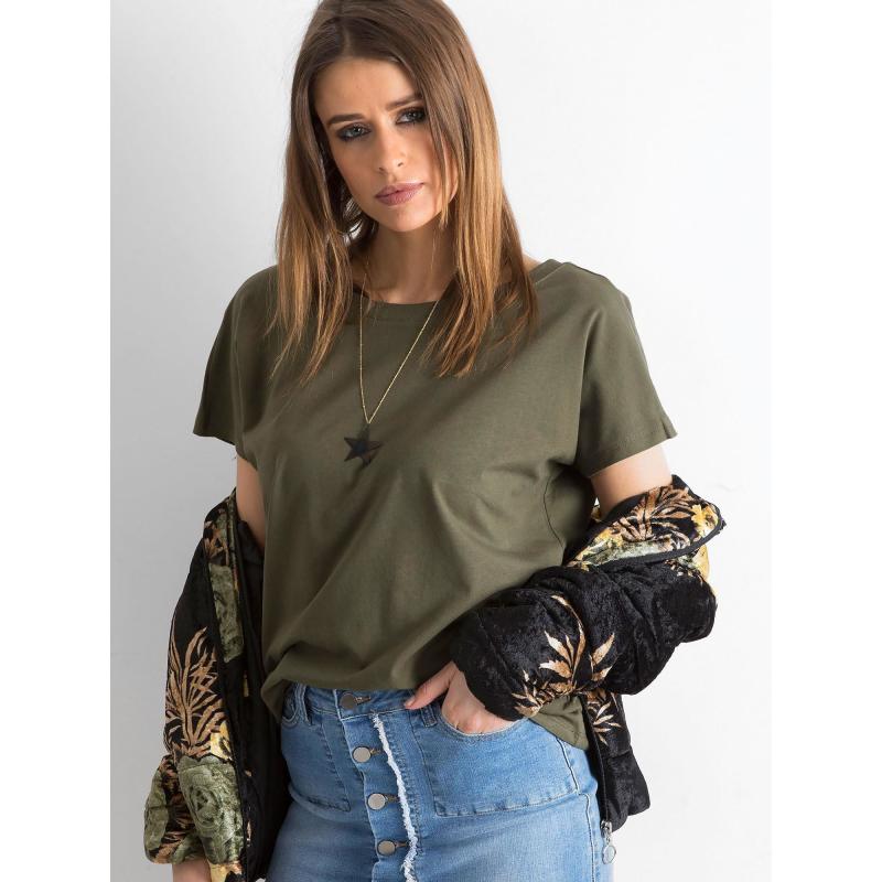 Dámske tričko FIRE khaki