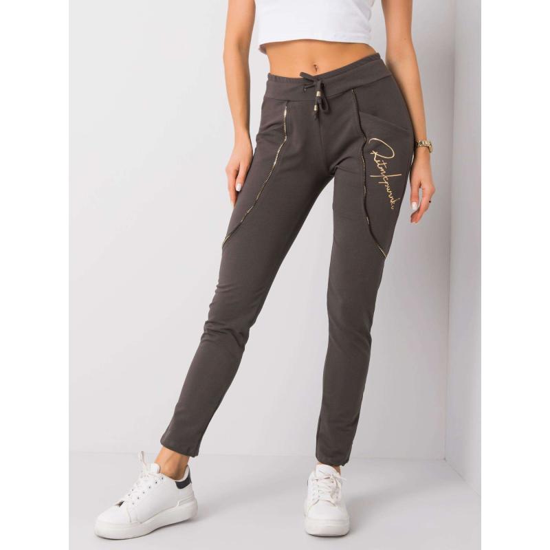 Dámske tepláky MAURA dark khaki