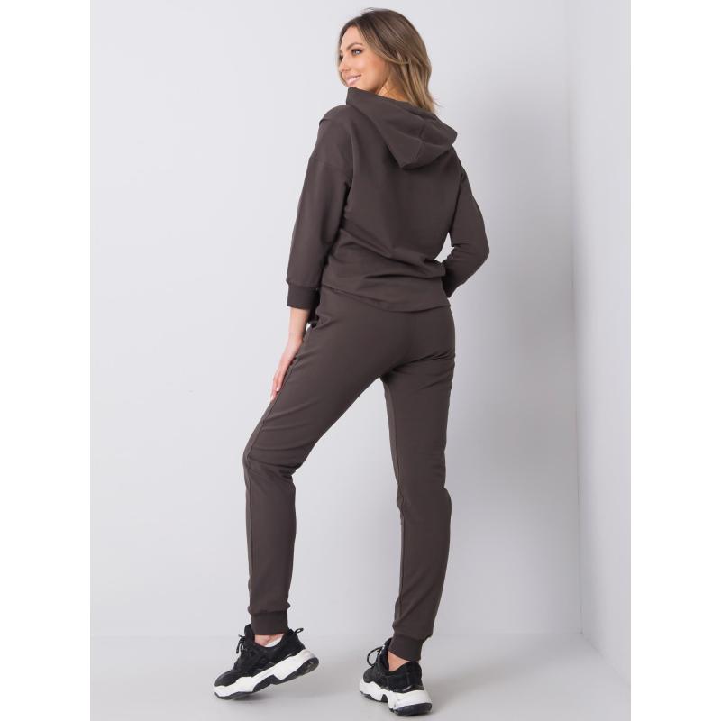 Női szett CHARIS sötét khaki színű