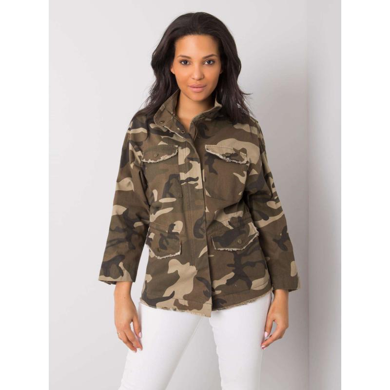 Dámská bunda maskovací ROCHELLE khaki  