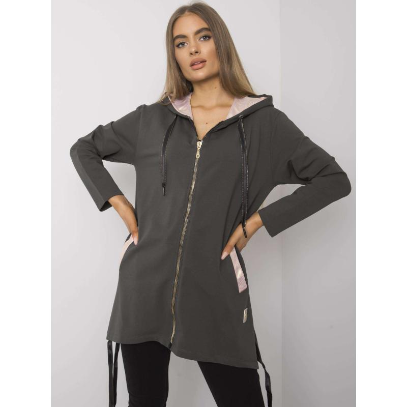 Dámska mikina NARISSA dark khaki