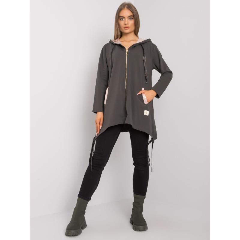 Dámska mikina NARISSA dark khaki