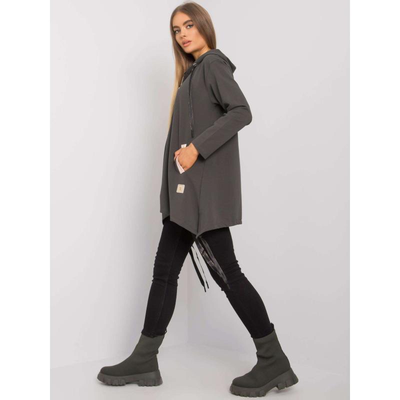 Dámska mikina NARISSA dark khaki