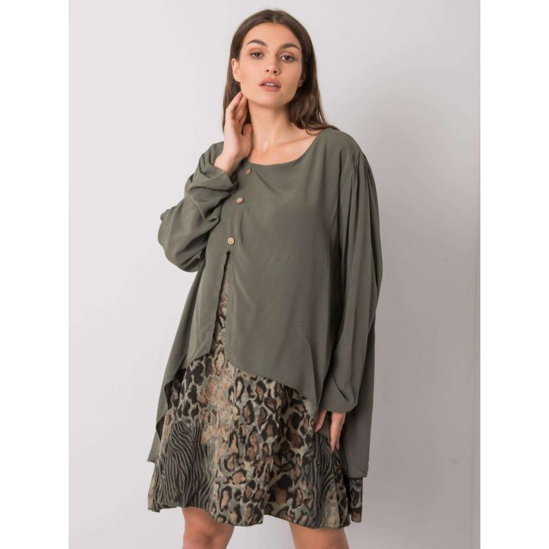 Dámské šaty GRACILYN khaki 