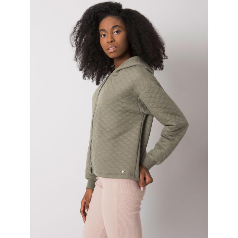 Dámská mikina prošívaná MELANIE světle khaki 