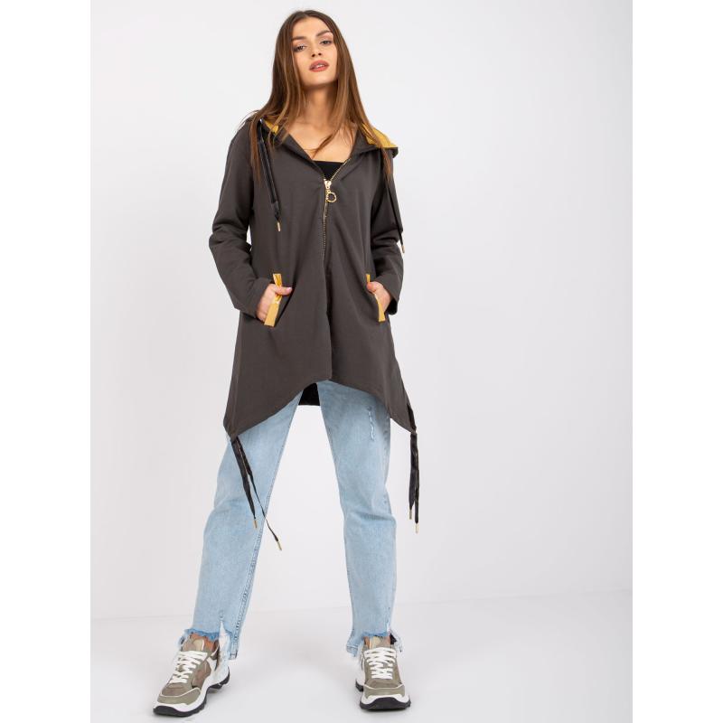 Dámská mikina KYLIE v khaki barvě