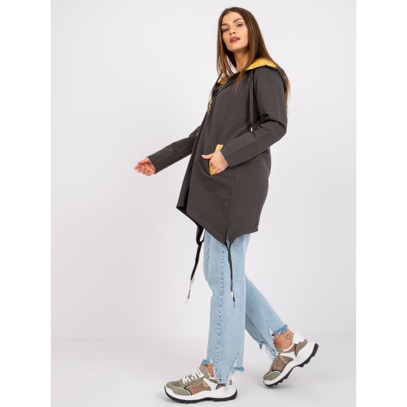 Dámská mikina KYLIE v khaki barvě