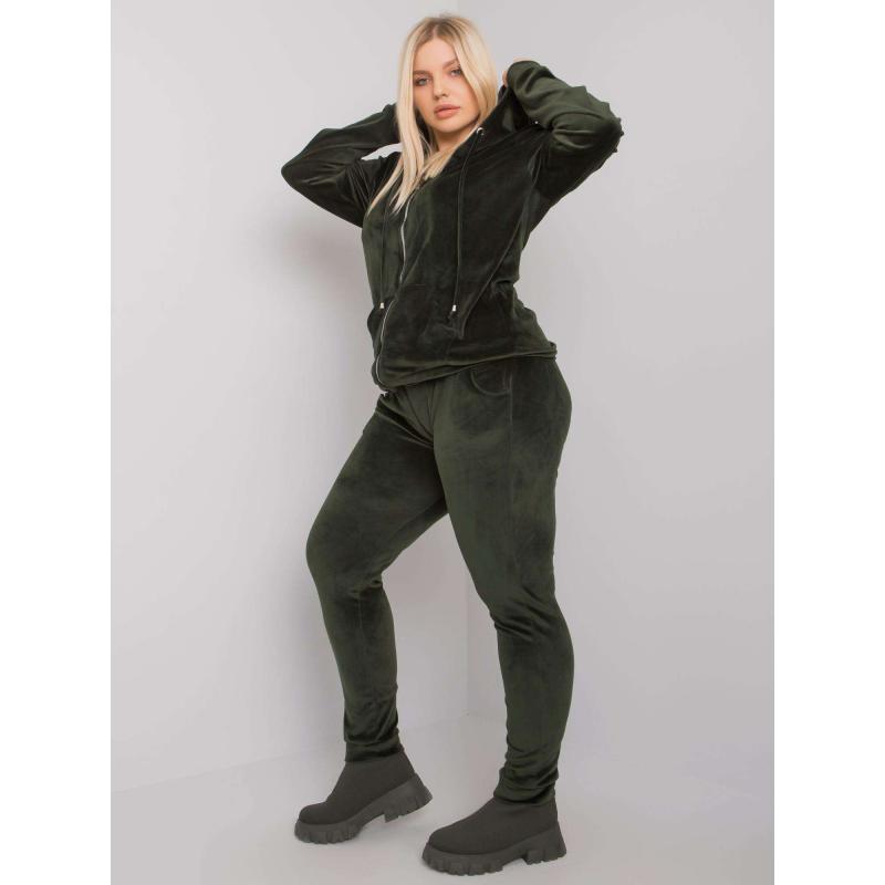 Női plus size készlet MICHELL khaki