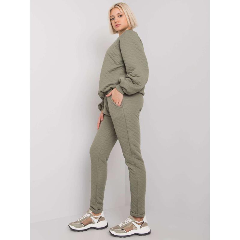 Dámská souprava dvoudílná prošívaná PALERMO khaki  