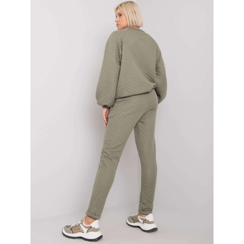 Dámská souprava dvoudílná prošívaná PALERMO khaki  