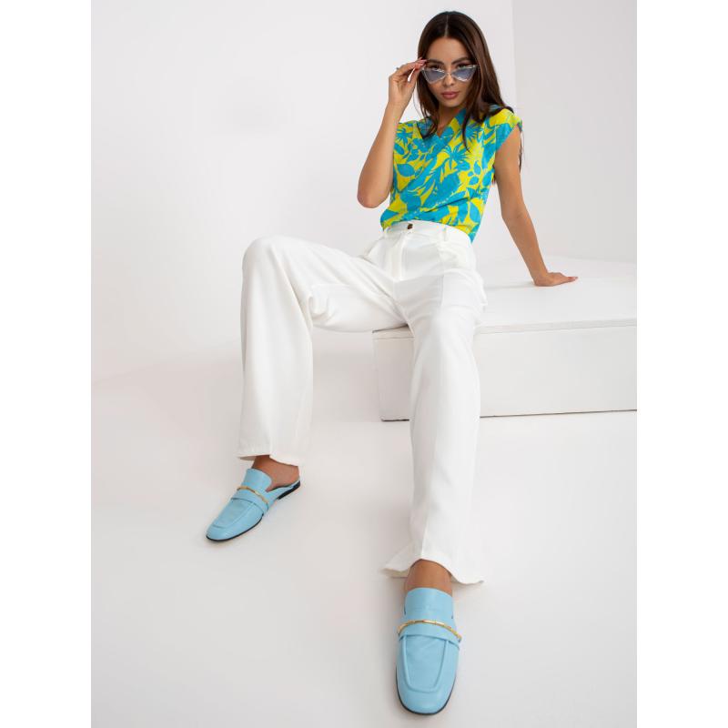 Dámské kalhoty s kapsami WERA bílé